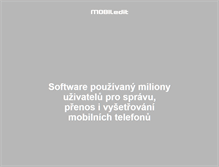 Tablet Screenshot of mobiledit.cz